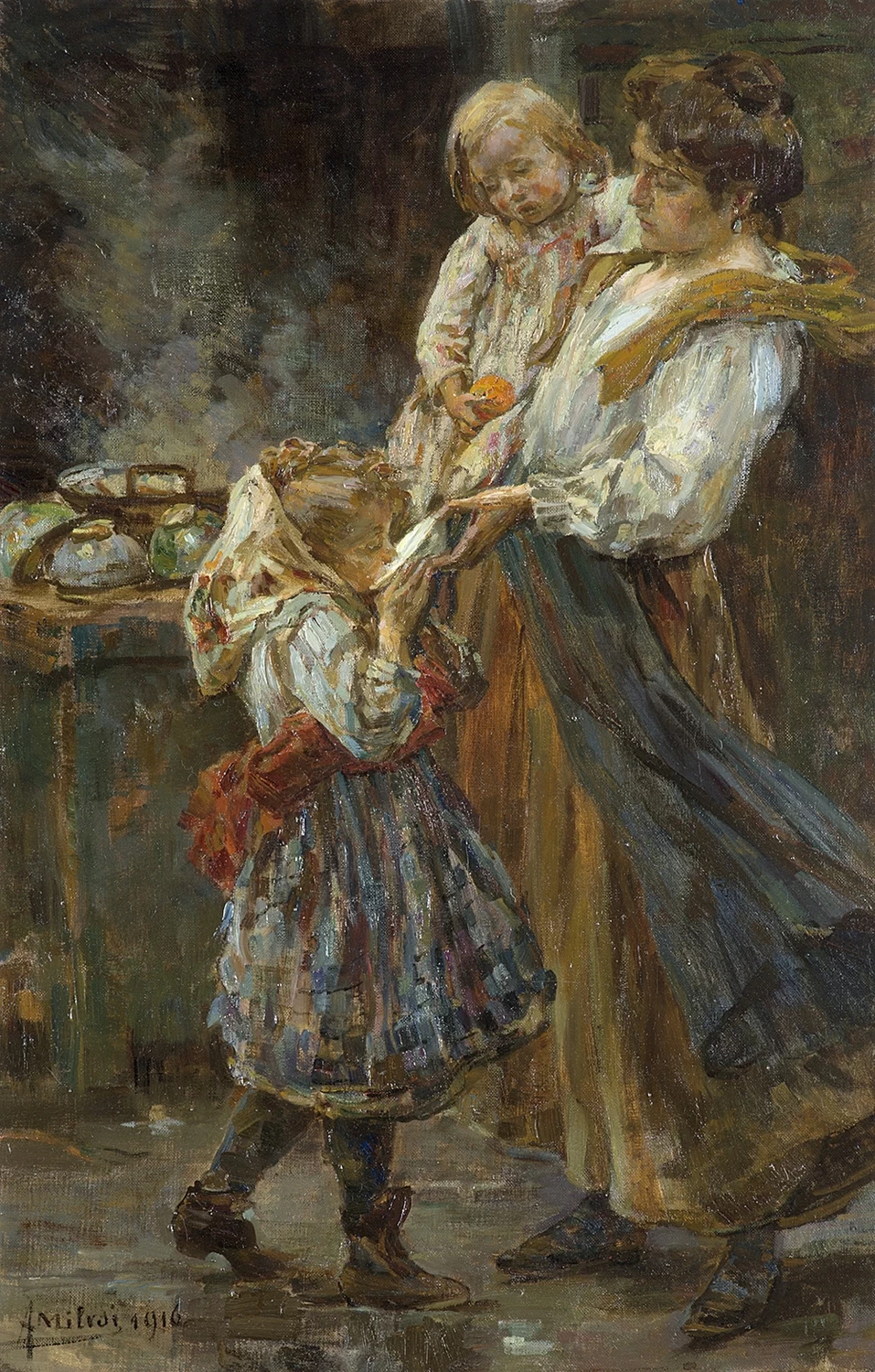 La dose alimentare, 1916